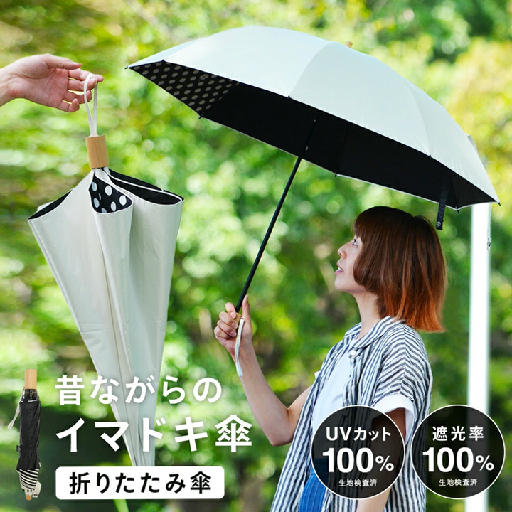 毎日使える母に贈る気遣い！畳まなくていい新習慣傘！